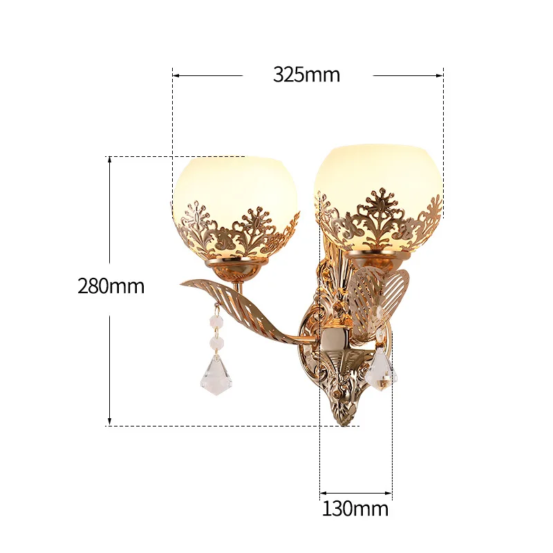 Hotel vintage LED bed wall design lamp USB light wall sconce for Modern indoor art deco wall lamp