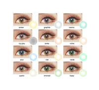 

HOT BeautyTone wholesale color contacts soft yearly cheap color eye contact lens super natural look colored contact lenses