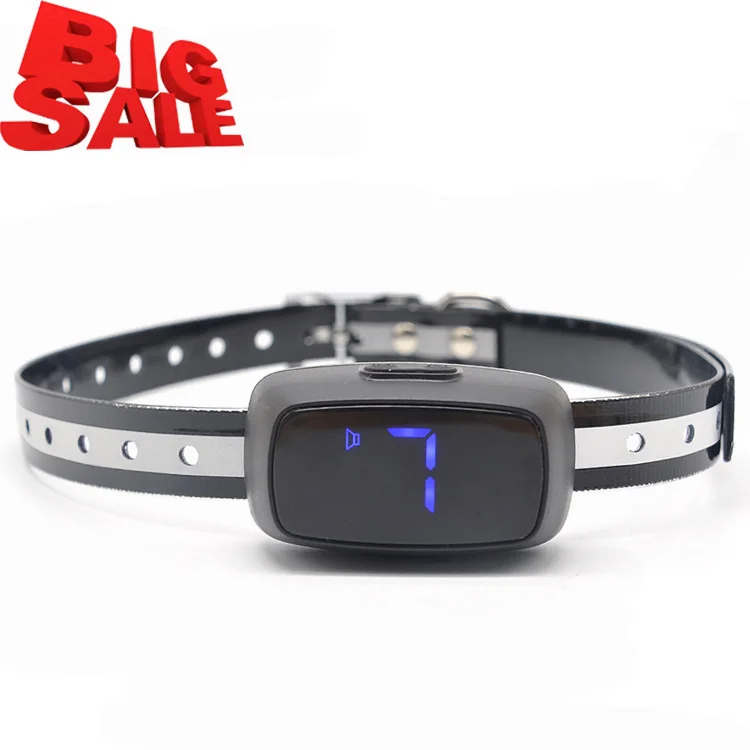 TIZE Wholesale Most Powerful Anti Bark Beeper Shock Collar Rechargeable Waterproof For Dogs