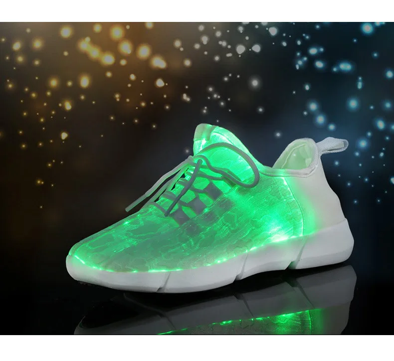 Led Lighting Glowing Shoes Sneakers For Men That Change Color ...
