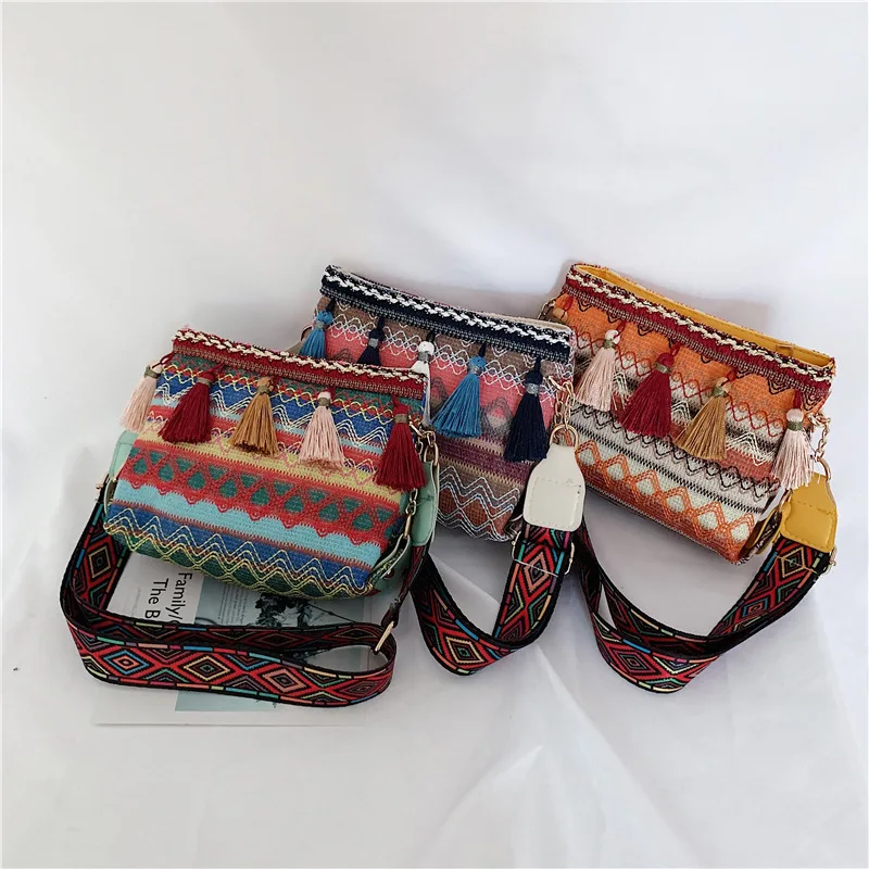 

2021 Summer style weave handbag durable women bag durable women bag, Multicolor