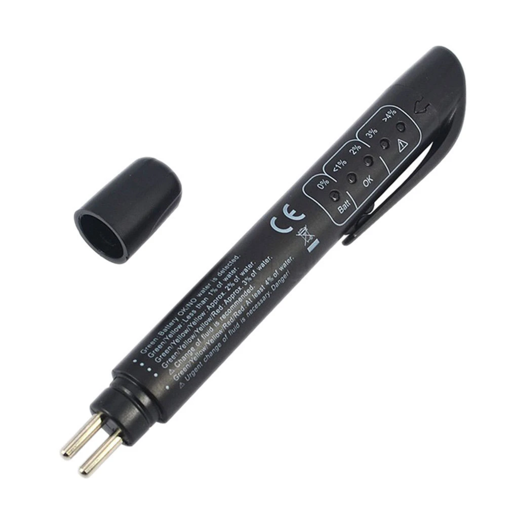 Brake Fluid Liquid Tester Pen With 5 LED Vehicle Diagnostic Tool