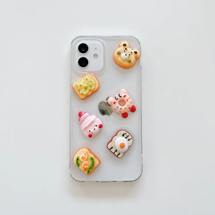 

Factory wholesale unique fancy lovely 3D Cute Bear Design TPU Soft Cell Phone case 6 7 8 Plus 11 12 Pro 13 for iPhone