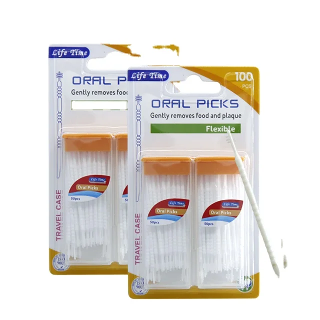 

soft tooth pick flexible interdental brush pick