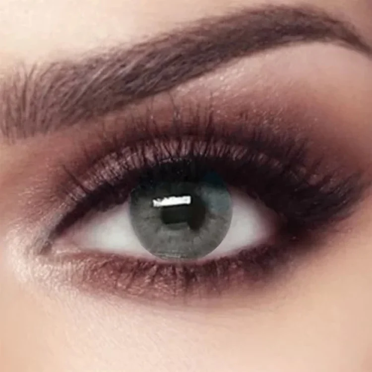 Diorcon Elite series cloudy gray color 1 year use contact lens 2019 NEW Gray color Contact Lenses