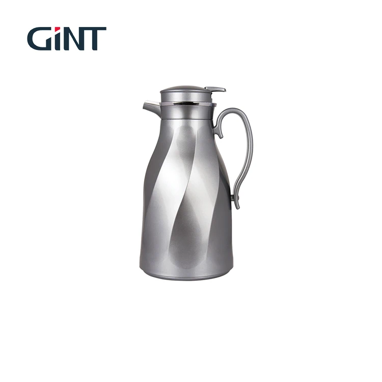 

GiNT 1.0L Black Nickel UV Manufactory Insulated Vacuum Flask Coffee Pot with Good Quality, Customized colors acceptable