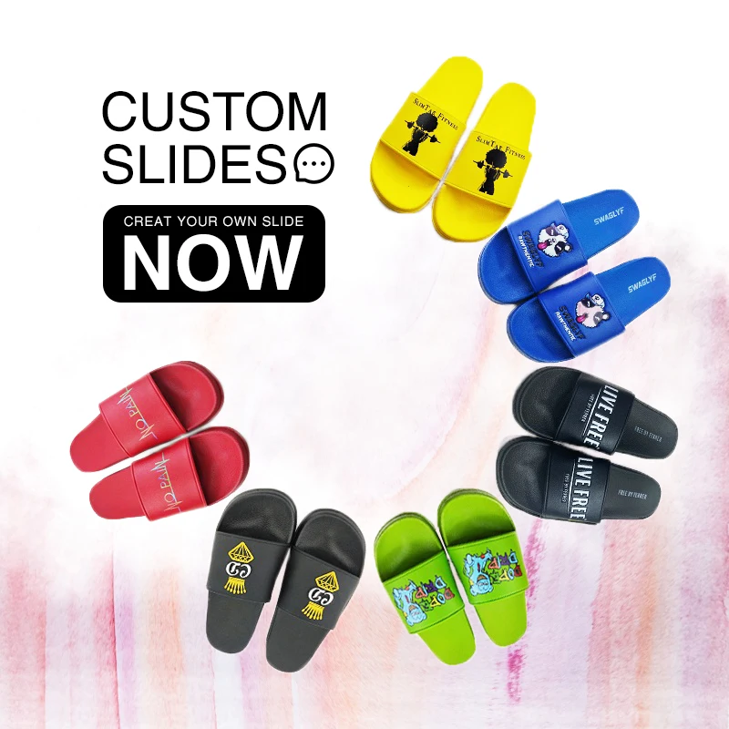 

Men slides sandals factory wholesale unisex outdoor home beach slides slippers for men, Can be custom