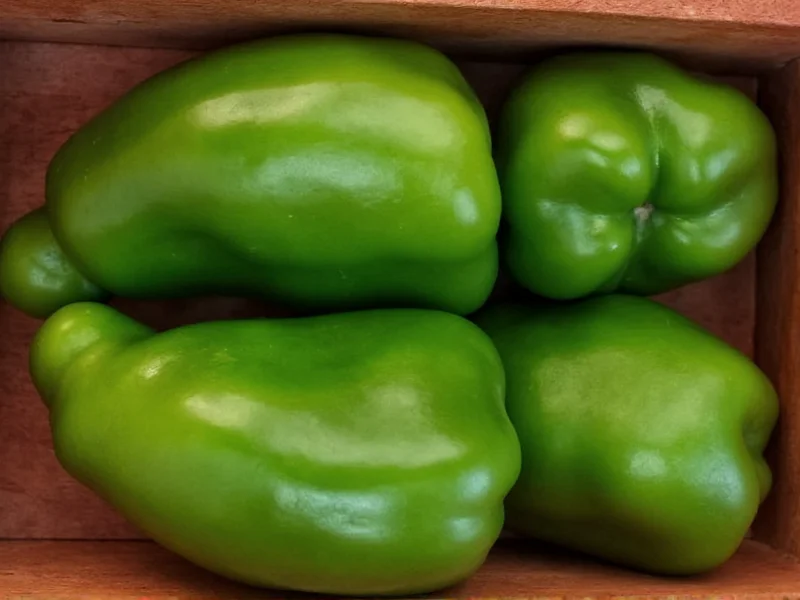 Poblano Pepper Heat Scale: Mild to Medium (1,000-2,000 SHU)