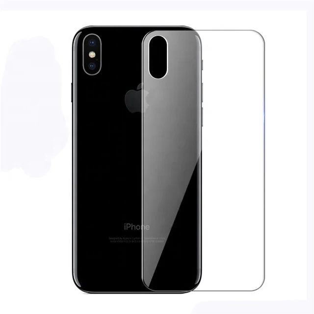 

9H 2.5D Back Anti-shatter Film Tempered Glass screen protector back For iphone x/xs/xr/xs max/11 12 13 Pro Max