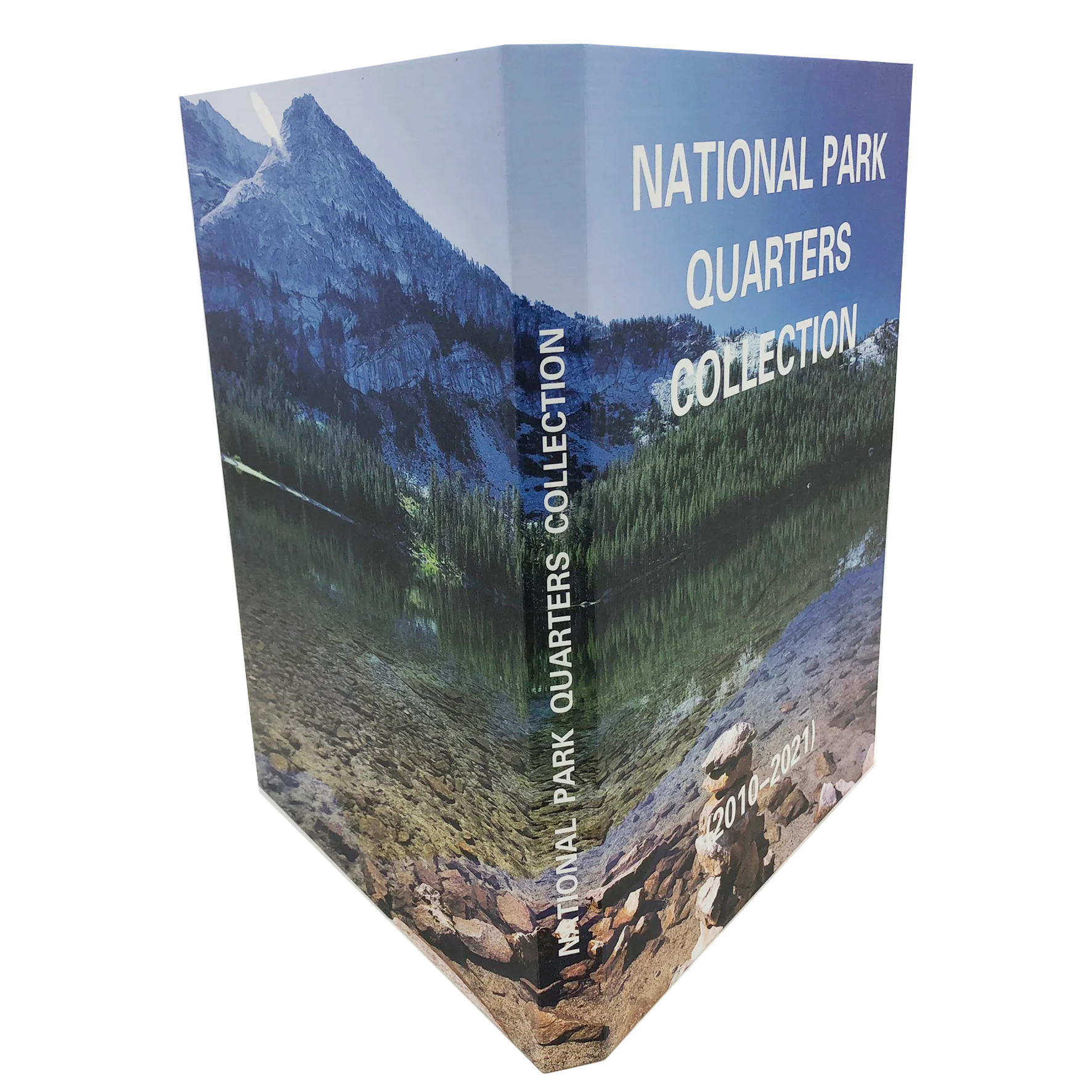 
Custom Hardcover USA National Park Quarters Coin Collector Album 