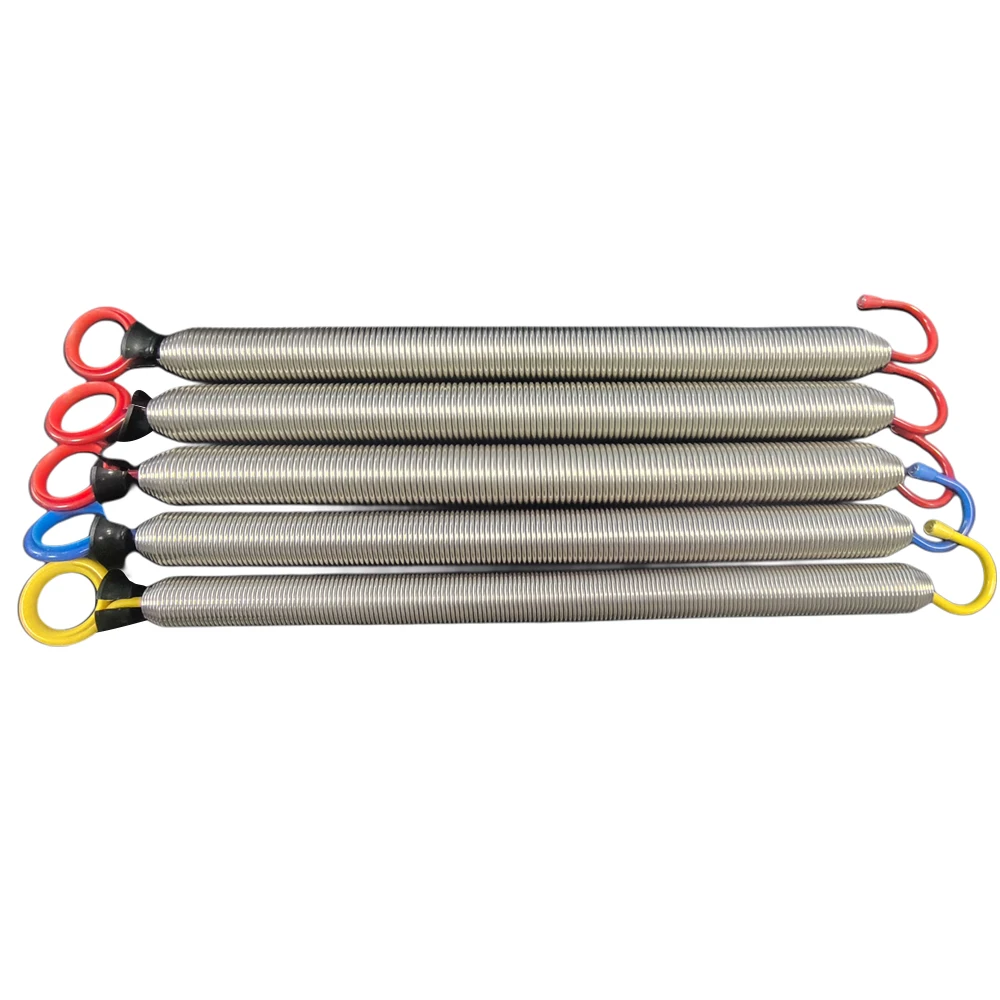 Industrial Pilates Reformer 2 Spring Coil Steel Music Wire Tension Spring with 10 lb Load Capacity