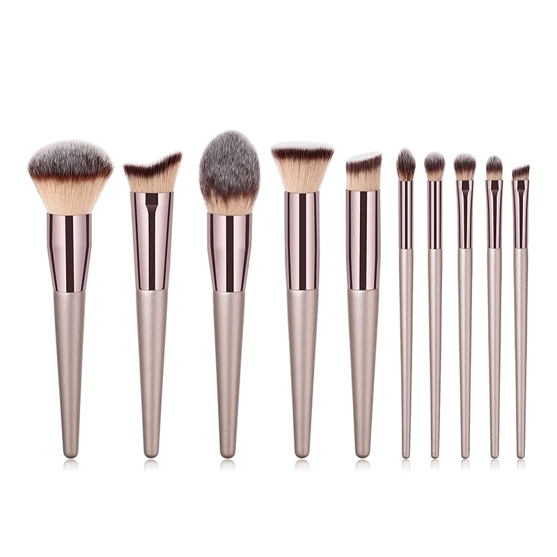 

HZM 2021 Makeup Brush Set Free Sample Custom Logo Makeup Brush Sets Eyebrow Brush Private label