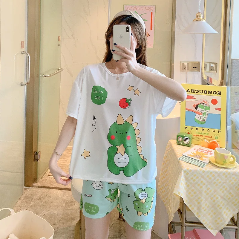 

YEECI 2 pc summer homewear cute pajamas set pj set supplier of pajamas, Picture shows