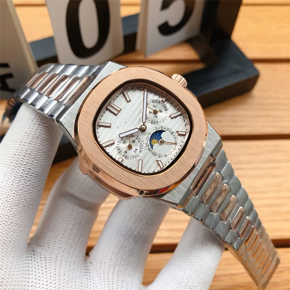 

Business men watch fashion simple wrist watch automatic machinery, 18 colors