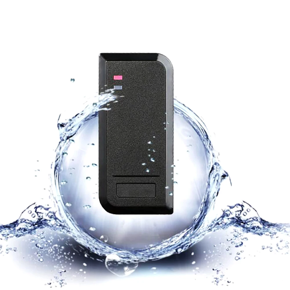 IP66 waterproof Proximity Rfid Id  Card Door Access Control Keypad Reader 125KHz Wiegand 26 card reader
