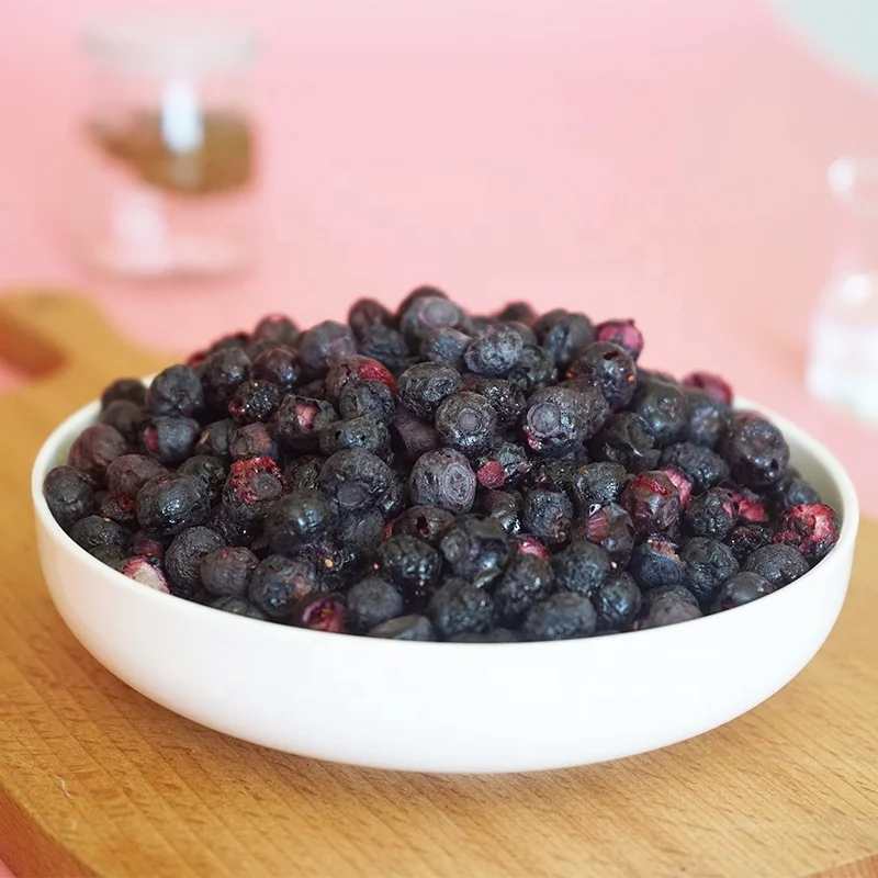 
Professional Manufacture high quality of Freeze drying blueberry snacks 