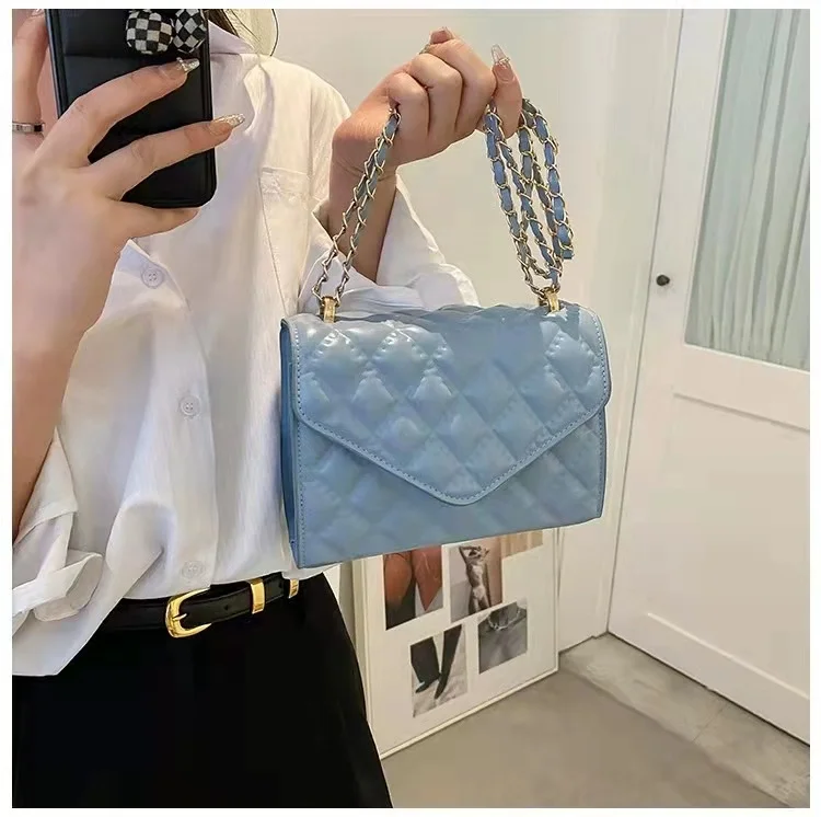 

Women's bag PU leather Plaid bag women's handbag women's classic bag