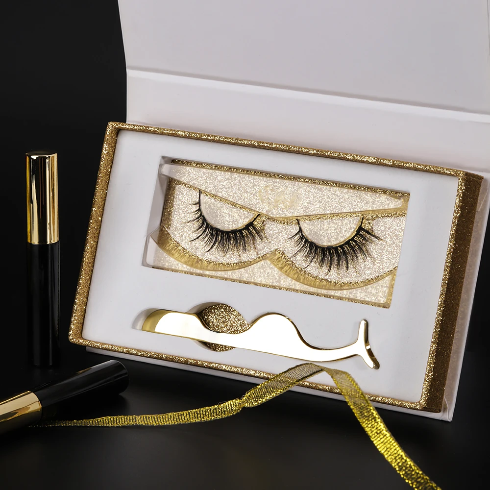 

magnetic mink eyelashes private label magnetic eyelashes vegan magnetic eyelashes, Natural black