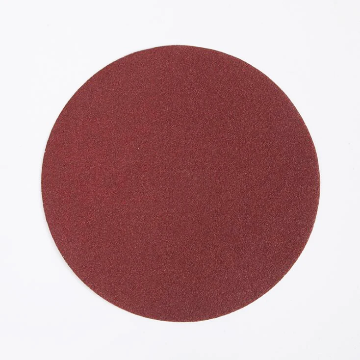 Durable Polishing Tool Round Aluminum Oxide Red sandpaper sand paper 6 inch grit sanding disc