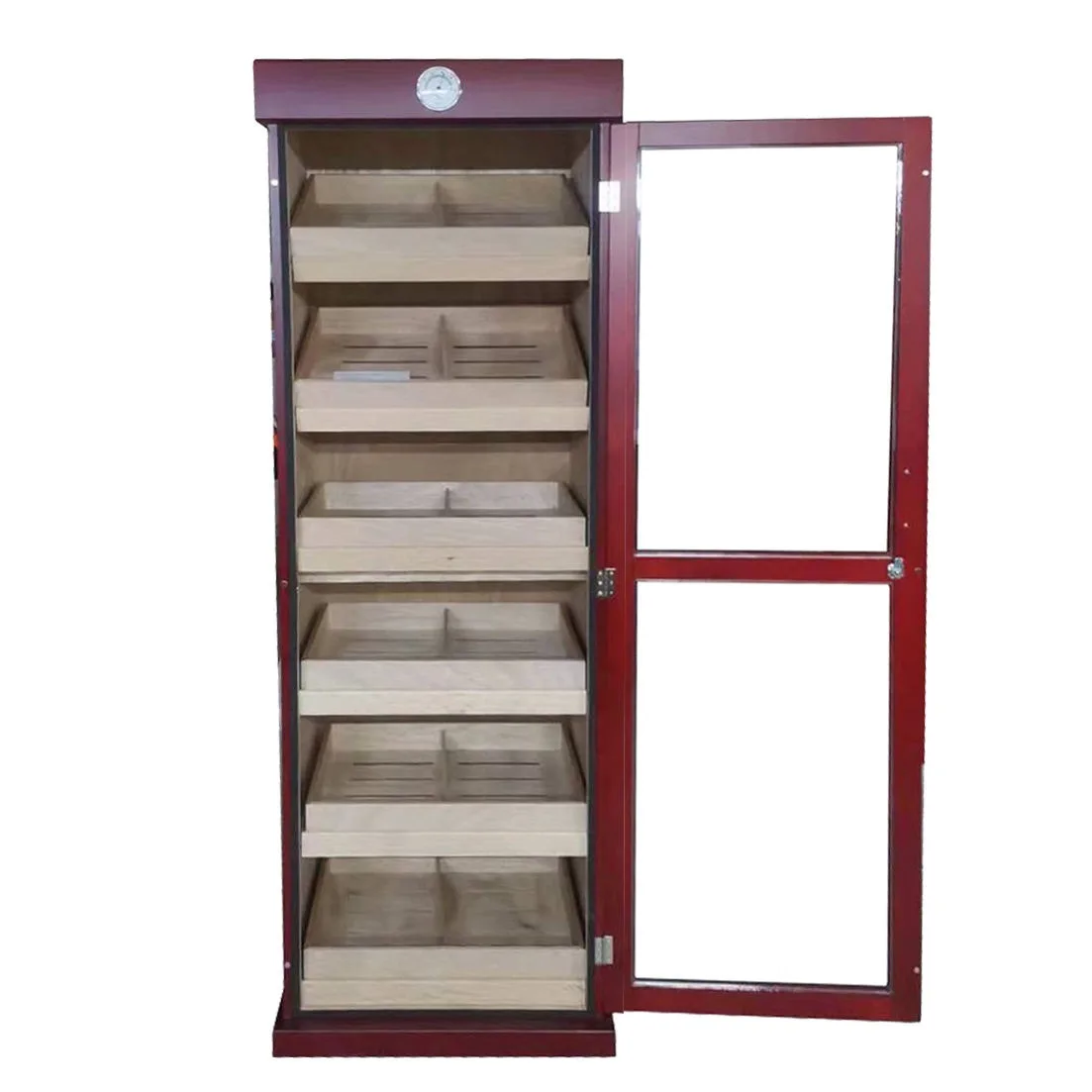 Single Door Cigar Cabinet