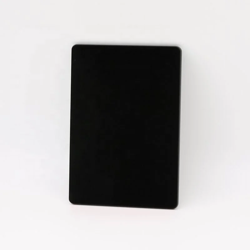 

140*100mm Gray density lens ND1000 Neutral Density camera optical Filters, Black
