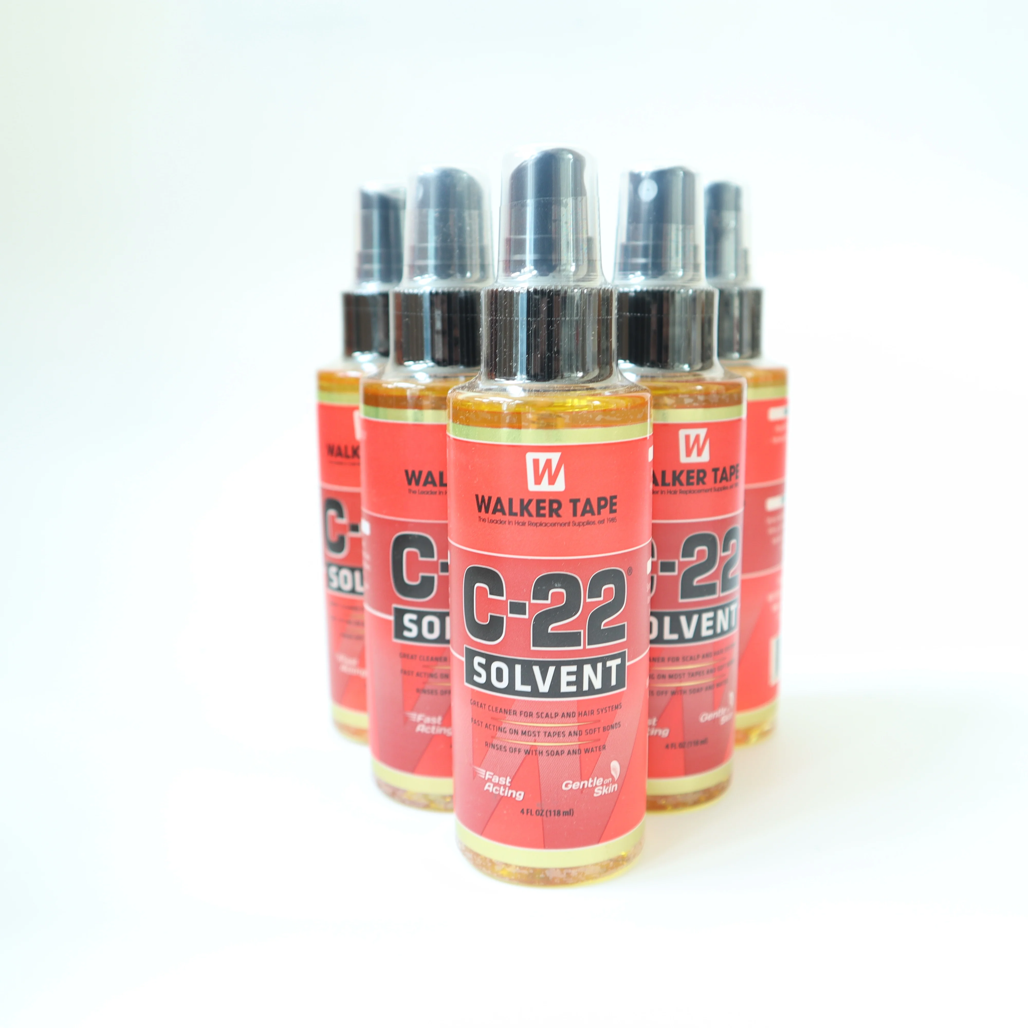 Walker Tape C22 Solvent 4Oz Spray For Lace Wigs & Toupees Adhesive remover