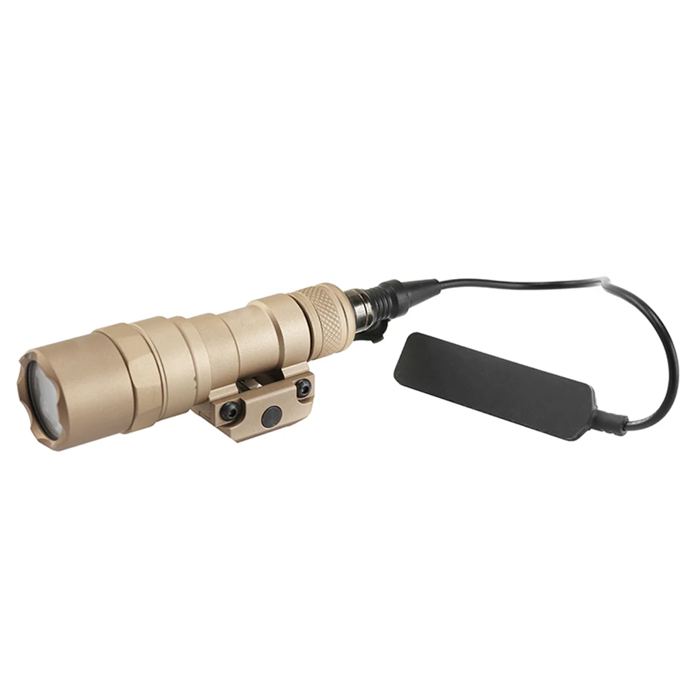 

SPINA OPTICS Tactical Weapon Lights ak 47 SCOUT LIGHT M300B LED Mini Scout Flashlight Black/Beige M300, Black/tan