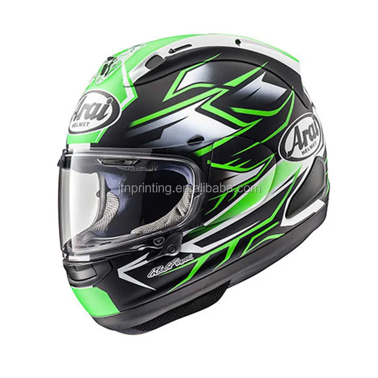 Custom Raciing Helmet Decals Water Slide Transfer Decals For Racing