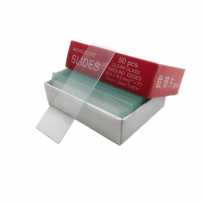 High Quality Laboratory Biology Borosilicate Glass Microscope Slides