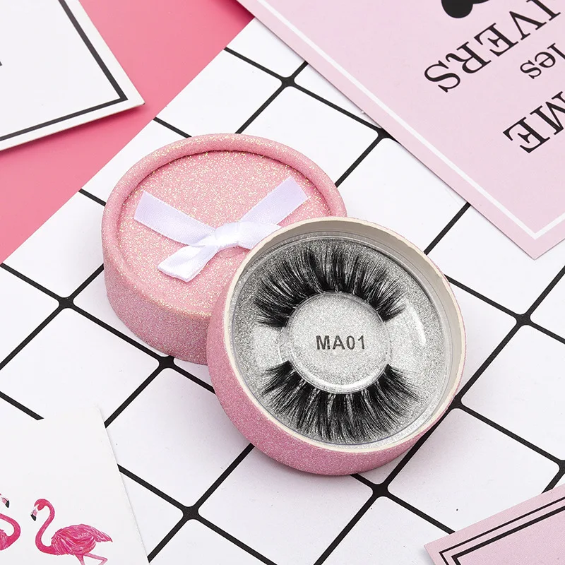 

Queena 3D false eyelashes transparent stem silk protein false eyelashes softcomfortable natural realistic false eyelashes