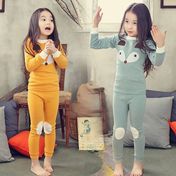 

wholesale cotton kids home pajamas children sleepwear cartoon pajamas 2 piece suit, Pictures shows