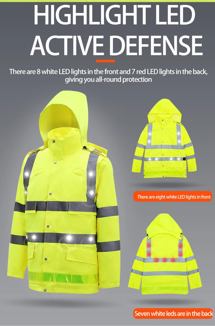 north face high visibility jacket
