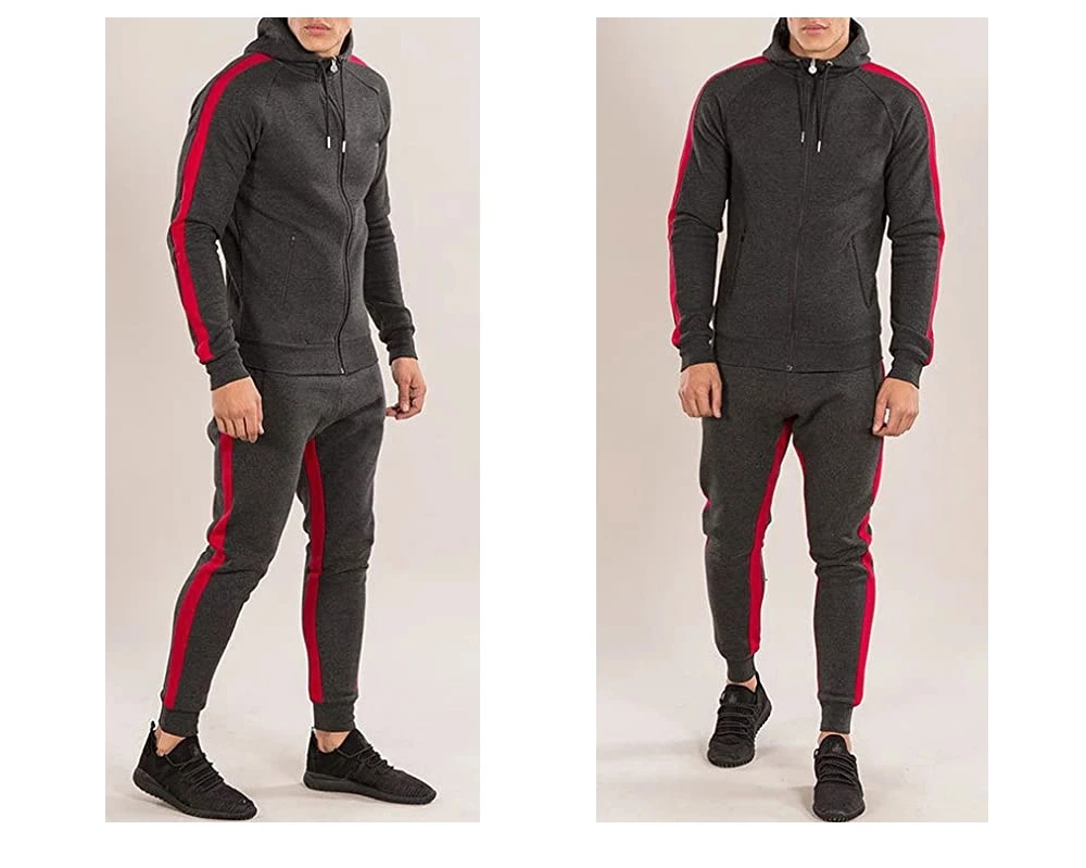 mens zip joggers