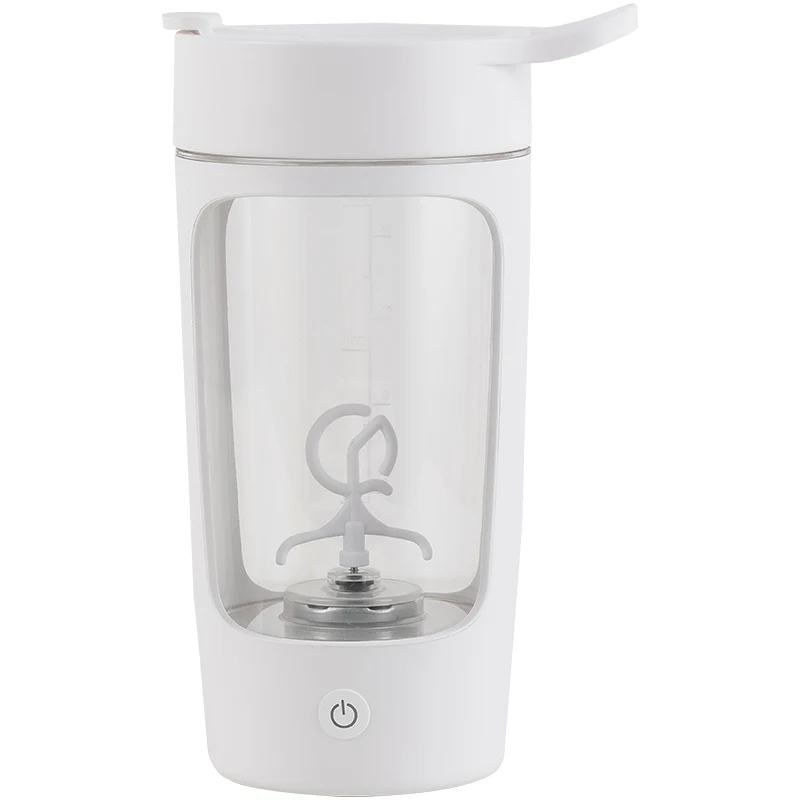 

2021 equra Automatic Mixing Cup Type-C rechargeable 650ml Portable Protein Bottle Shakers Bottle blender GYM