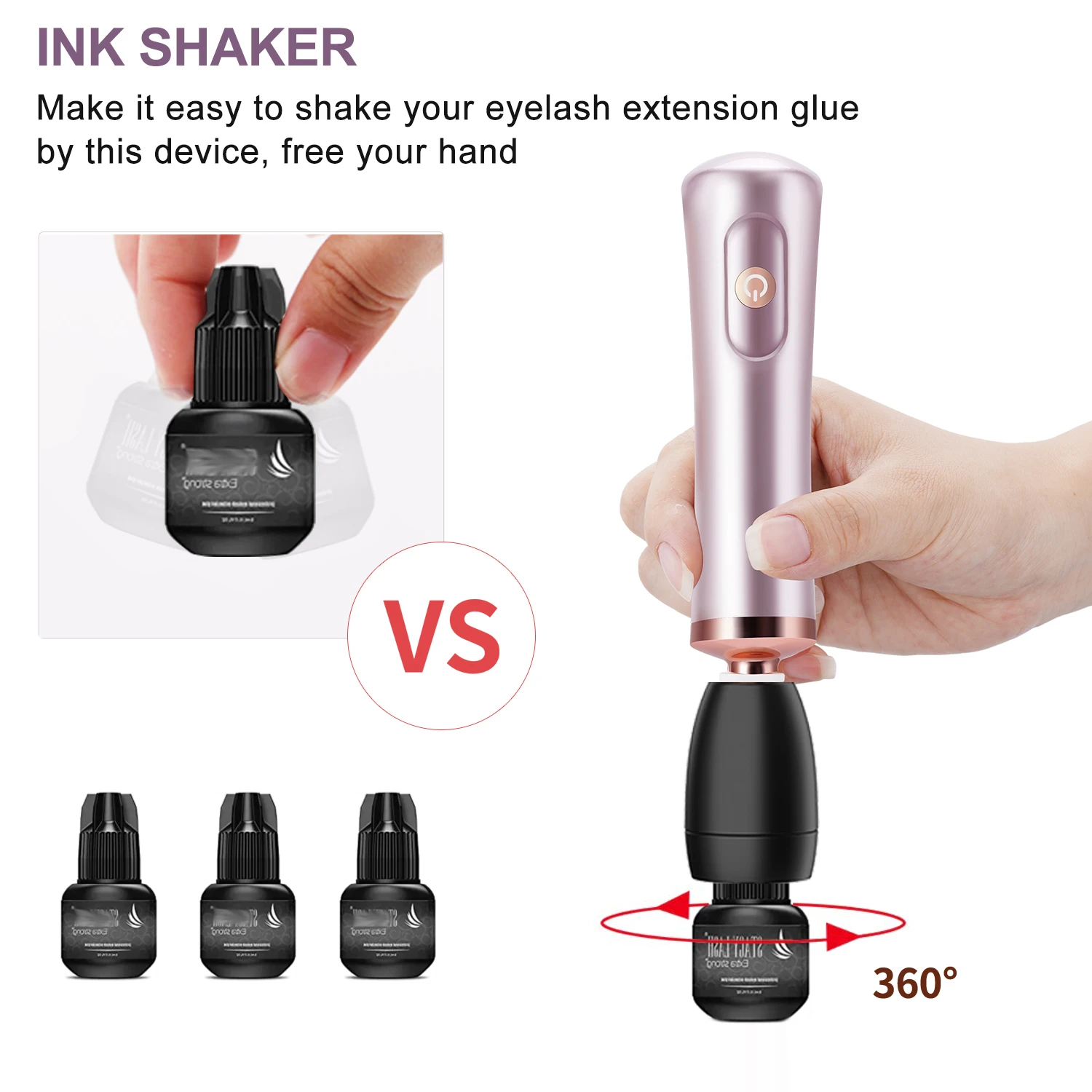 
Automatic makeup brush cleaner and Dryer support color and logo customization 