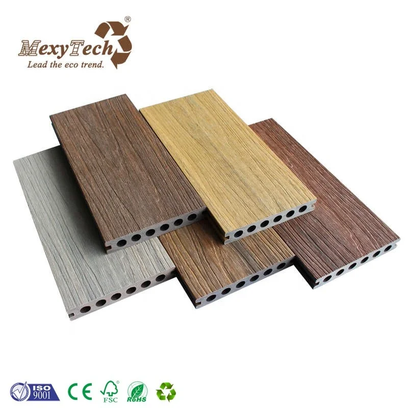 

Capped wood plastic composite new wpc co-extrusion decking