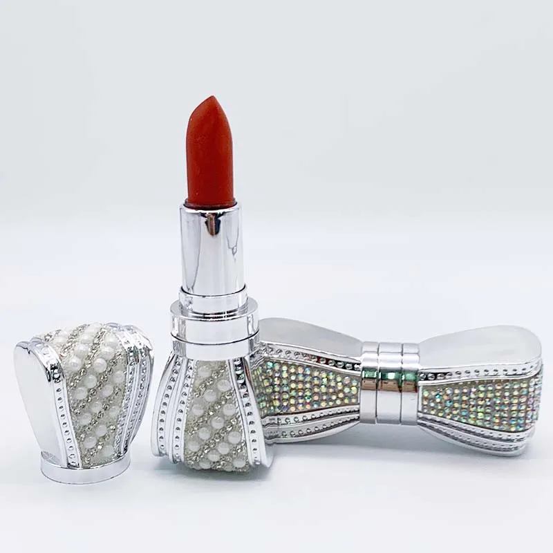 

Best Selling Long Wearing Diamond Glitter Cream Lip Stick Matte Private Label Lipstick