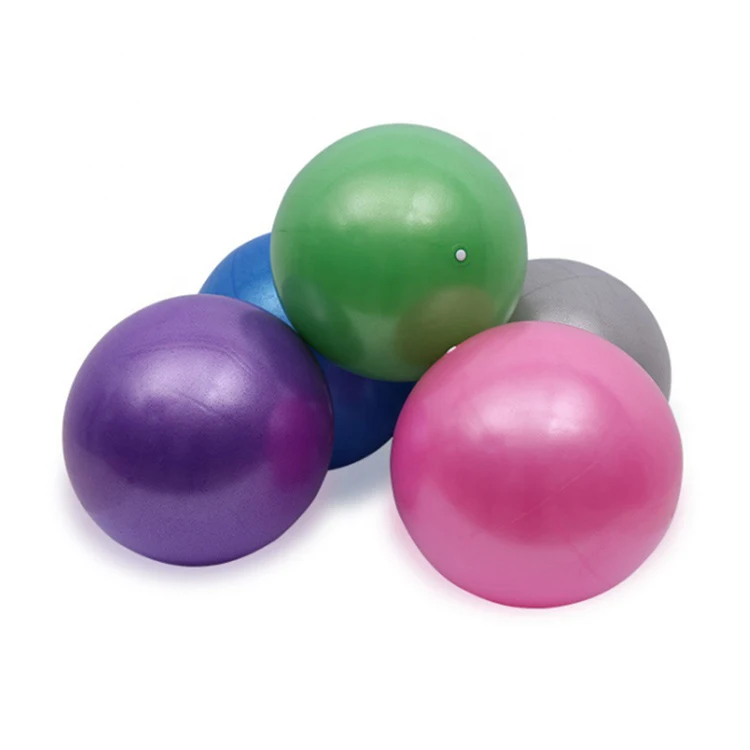 

Home fitness equipment custom sized small pilate seating yoga ball, Red, blue, purple
