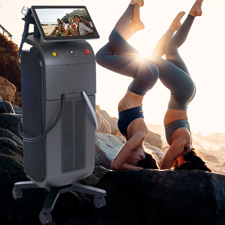 

New Painless Soprano Titanium By Alma Long Pulsed Three Wave Vacuum Diode Laser 808nm