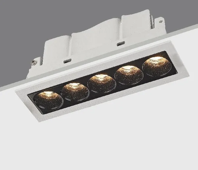 linear  recessed luminaire LED 11W down light  5 heads  ddown lights led ceiling light downlight