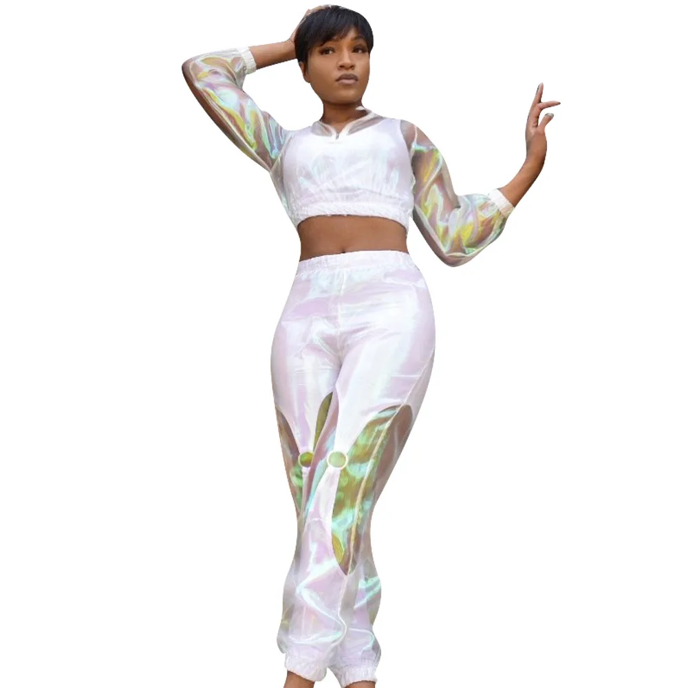 

2020 New arrivals women sexy long sleeve women clothing Autumn women clothing two piece pants set