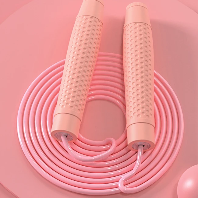 

Logo Customized Speed Jump Rope Indoor Fitness Skipping Jump Ropes for Workout, 4 colors