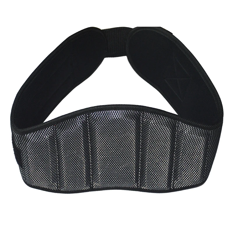 

breathable oem workout weight lifting belt powerlifting lower back support, Black