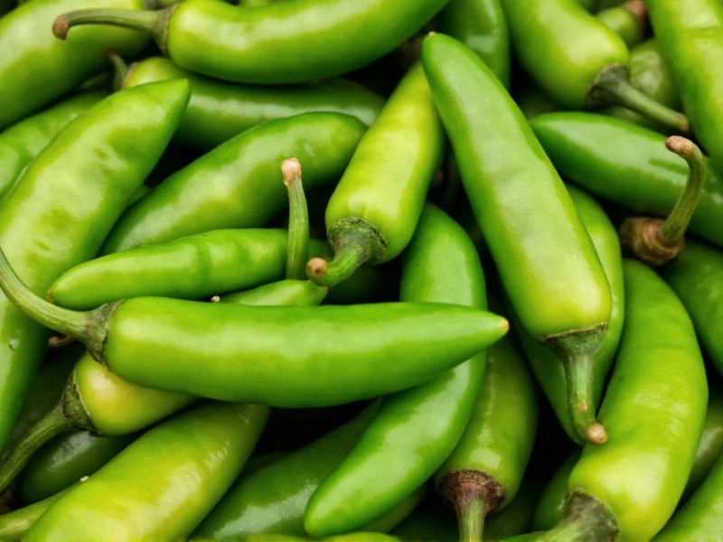What Are Green Chilies? Complete Guide to Fresh Peppers