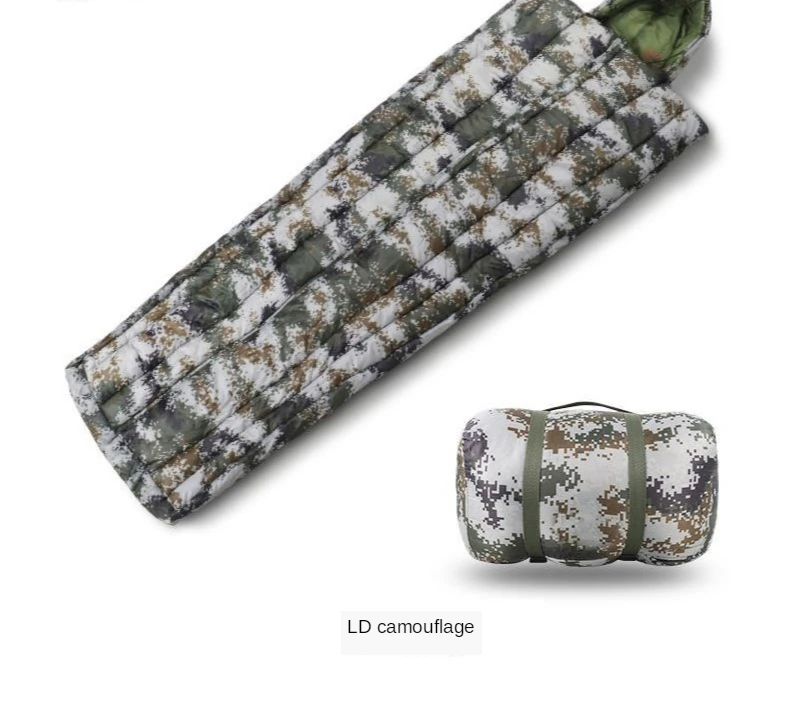 

Winter outdoor zero degree thick sleeping bag for camping travel, Customized color