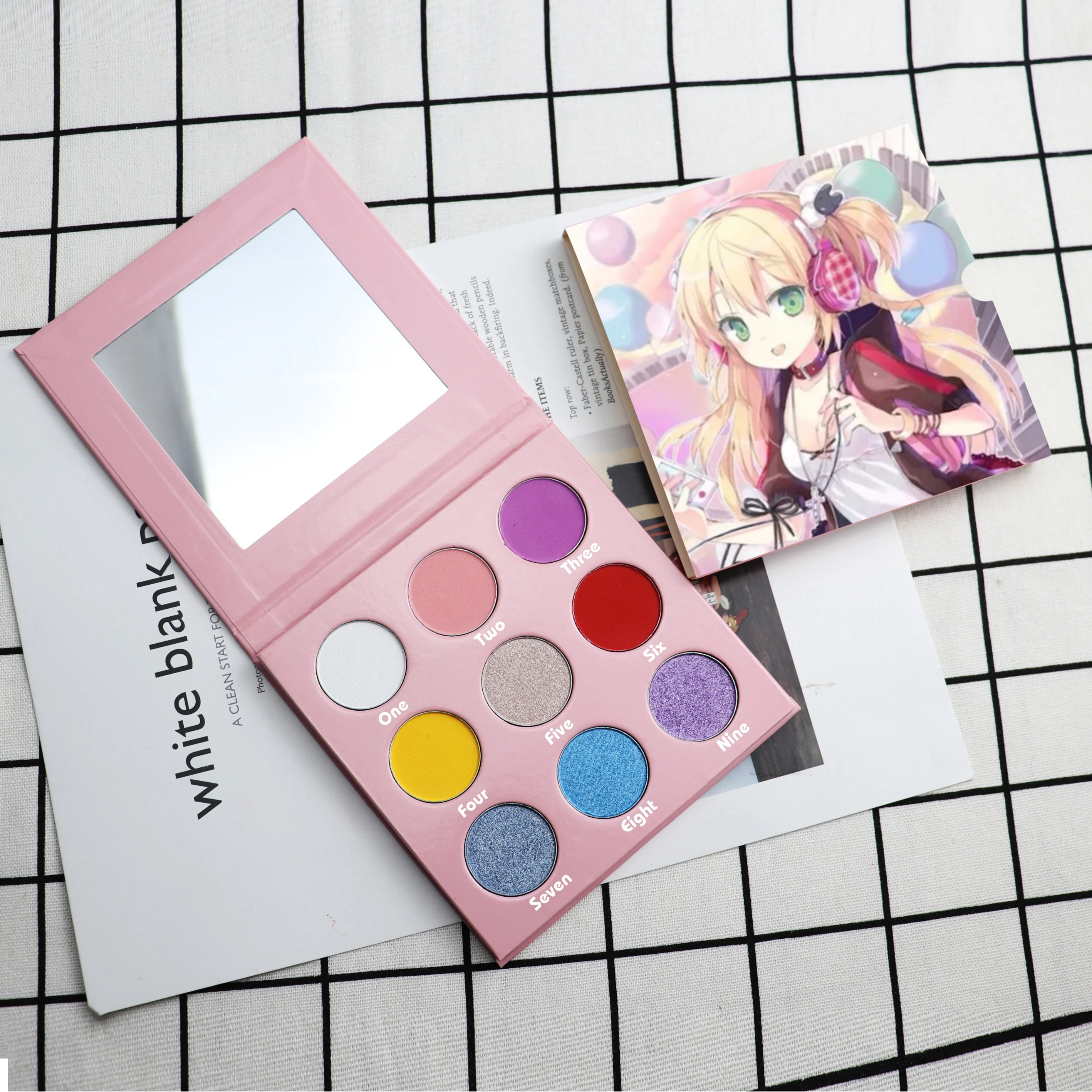 

New Eyeshadow Neon Color Makeup Multi Colors Makeup OEM Private Logo