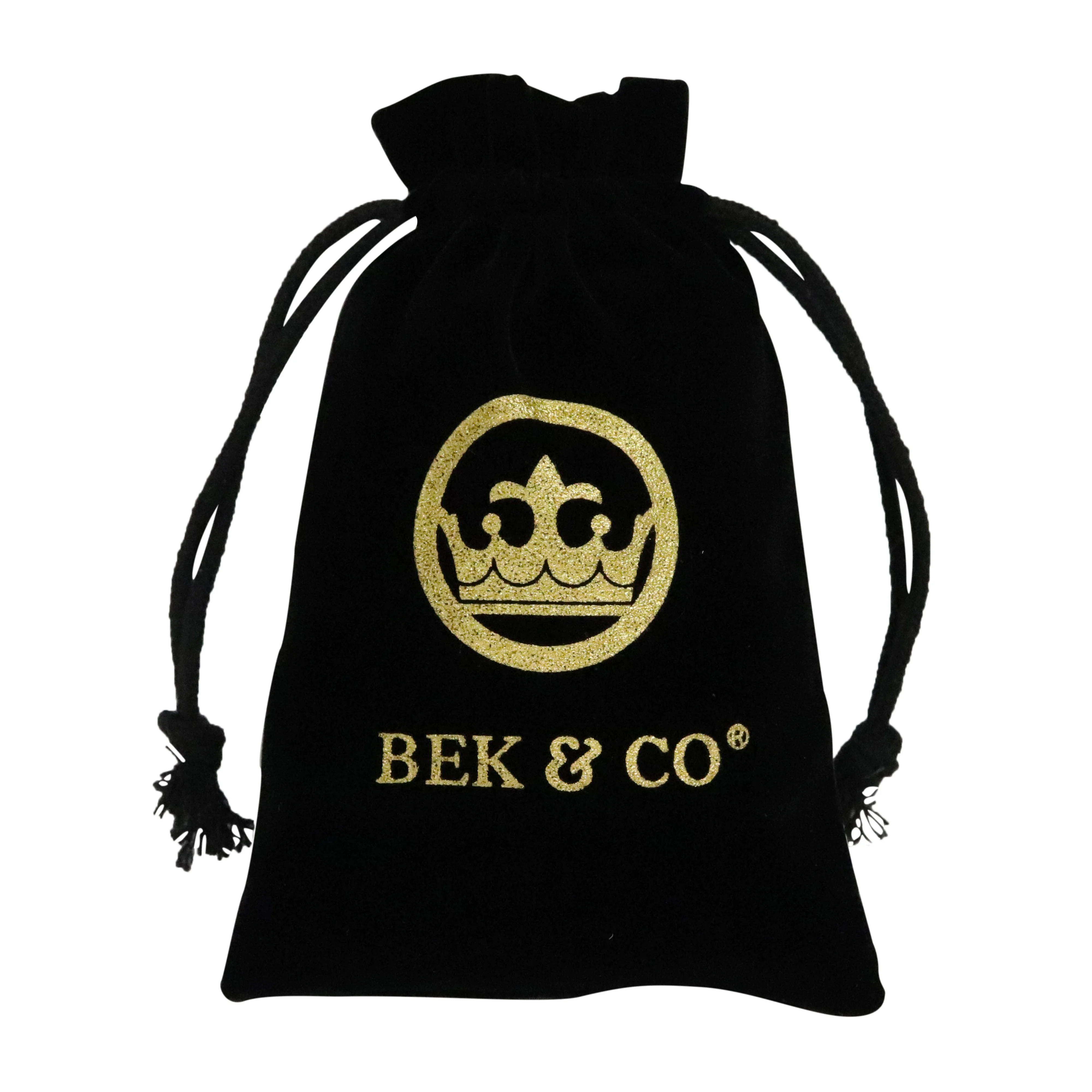 

Luxury Jewelry Pouches with  gold stamping Logo Suede Velvet Small Drawstring Bag, Customized color