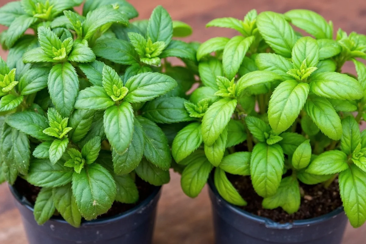 can mint and basil be planted together