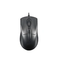 

Hot Selling Ergonomic Professional OEM Factory Wired Black USB Optical Mouse For Business Office Computer