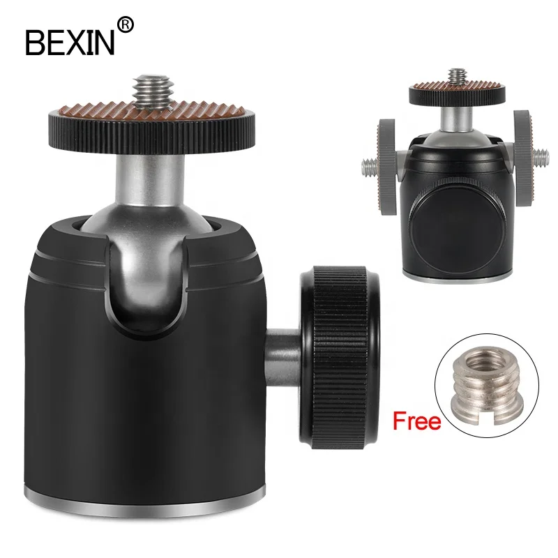 BEXIN tripod accessories 3/8" 1/4" screw mini tripod ball head mount for vidicon flash dslr camera monopod tripods head adapter
BEXIN tripod accessories 3/8" 1/4" screw mini tripod ball head mount for vidicon flash dslr camera monopod tripods head adapter